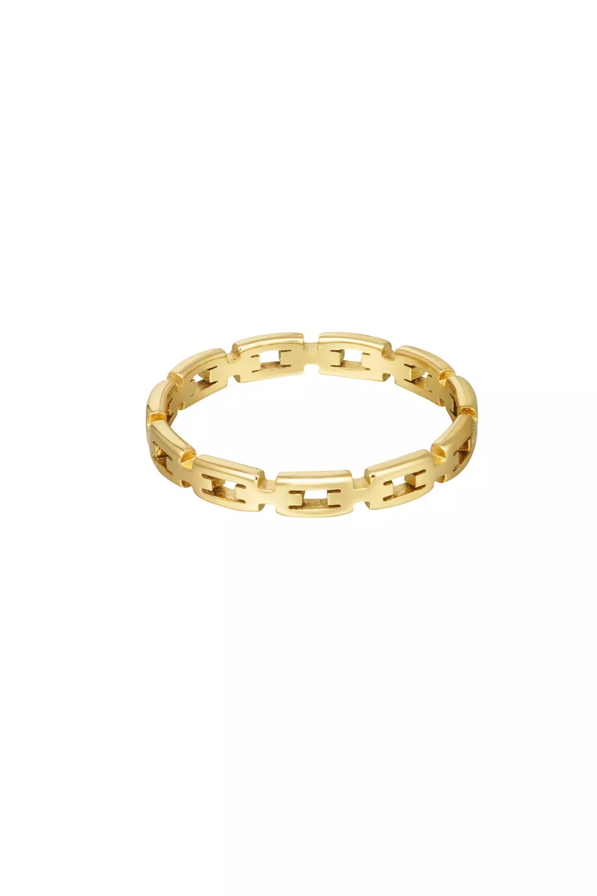 Dieser Ring verkörpert eine gelungene Verschmelzung von schicker Raffinesse und zeitgemäßer Individualität