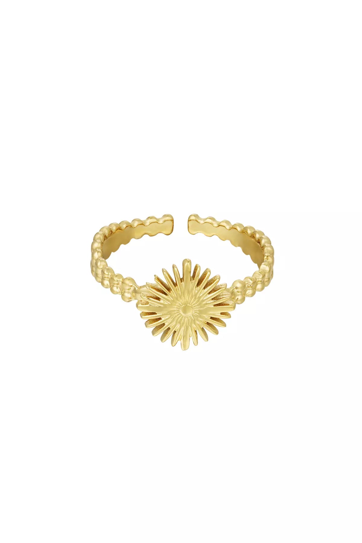 Ring holt seine Inspiration aus der strahlenden Sonne