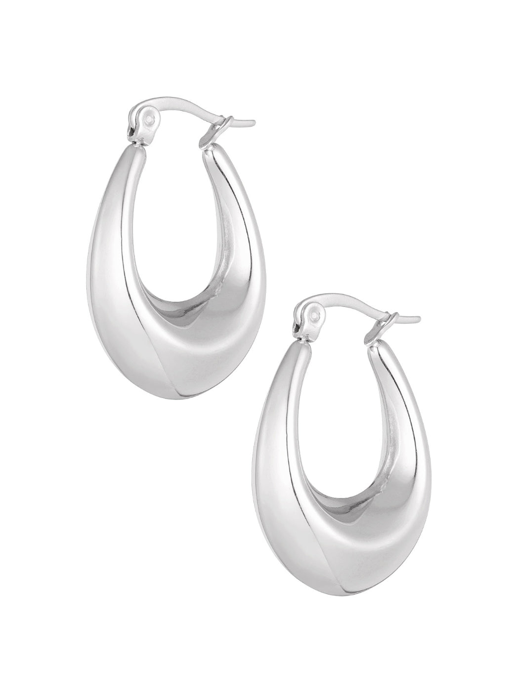 elegante Ohrringe in Silber