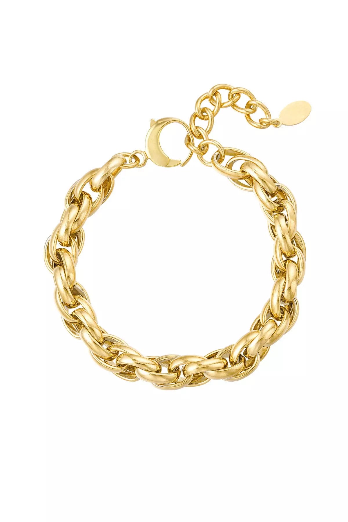 Statement Armkette in Gold