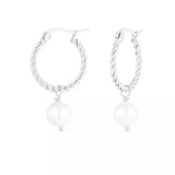 Amara Hoops Silber