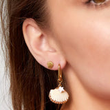 Shell Studs Silber