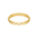 goldener Ring mit Zirkonstein