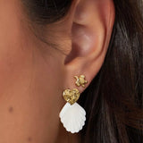 Turtle Studs Gold