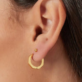 Cleo Hoops Gold