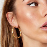 Amela Hoops Small Gold