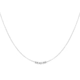 Feine goldene Halskette für Damen mit kleinen Kugeln, eleganter minimalistischer Schmuck