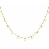 Kleetblatt Charm Goldkette