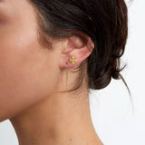 Clover Studs Silber