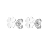 Clover Studs Silber