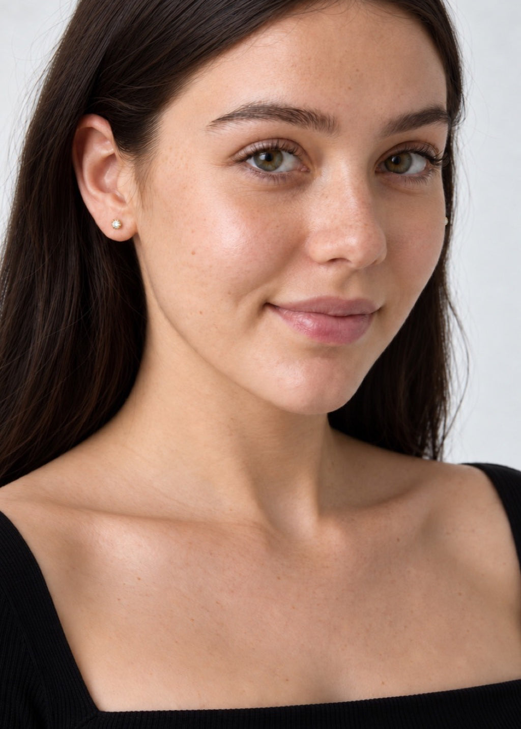 Cristal Studs Gold – Ohrstecker, Ansicht 3