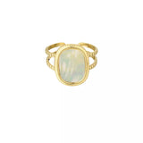 Emery Ring White