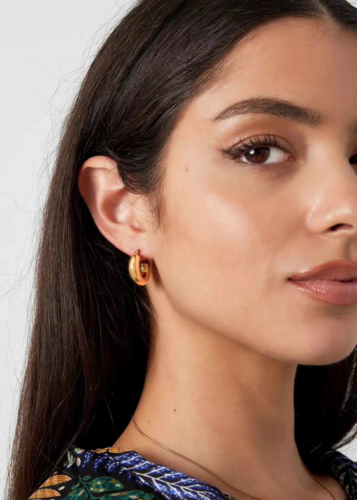 elegante hoop Ohrringe