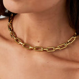 Hypatia Necklace Gold