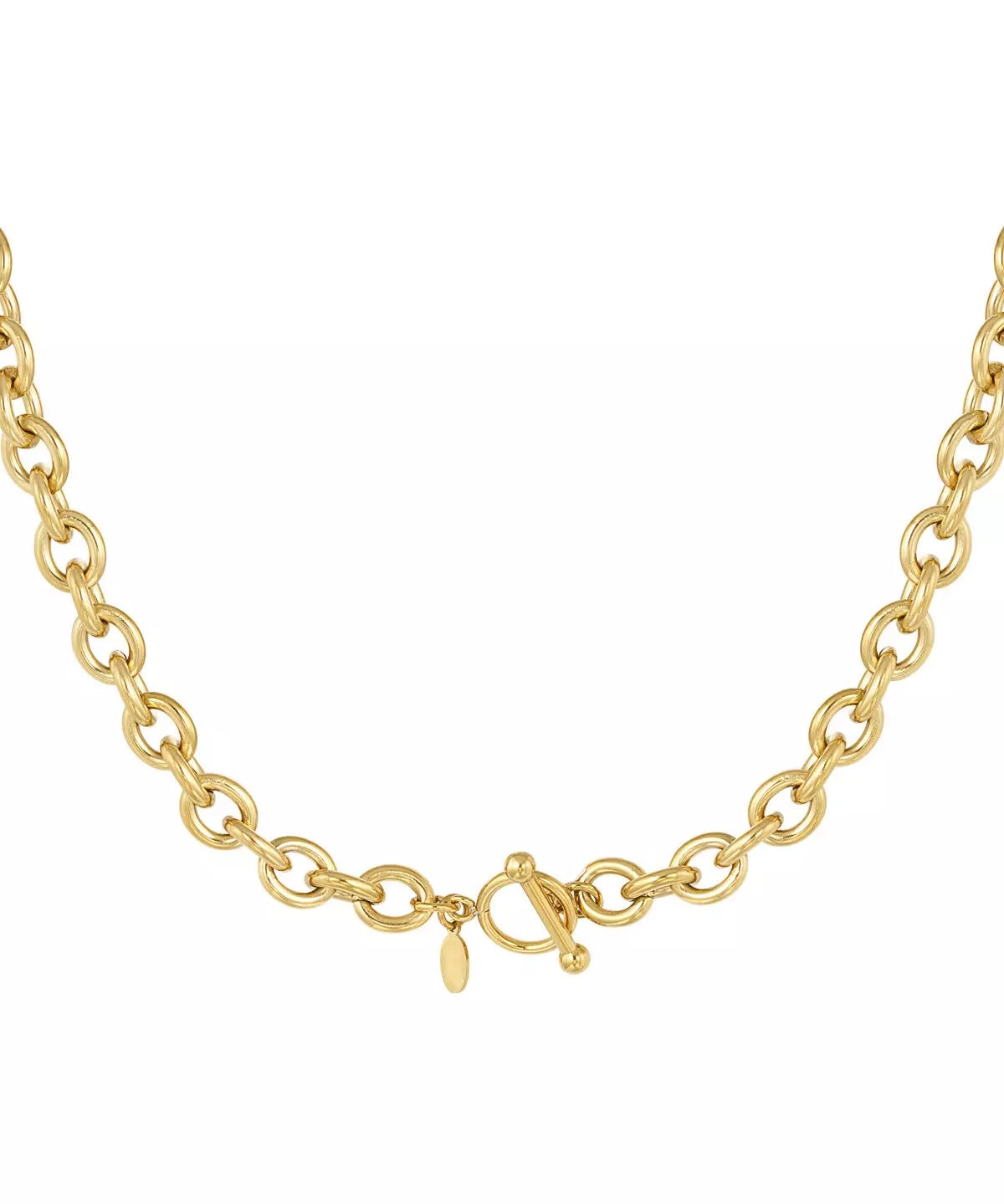 auffällige Statement Kette in Gold