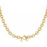 auffällige Statement Kette in Gold