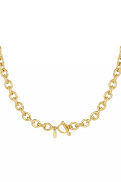 auffällige Statement Kette in Gold