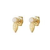 Kiana Studs White