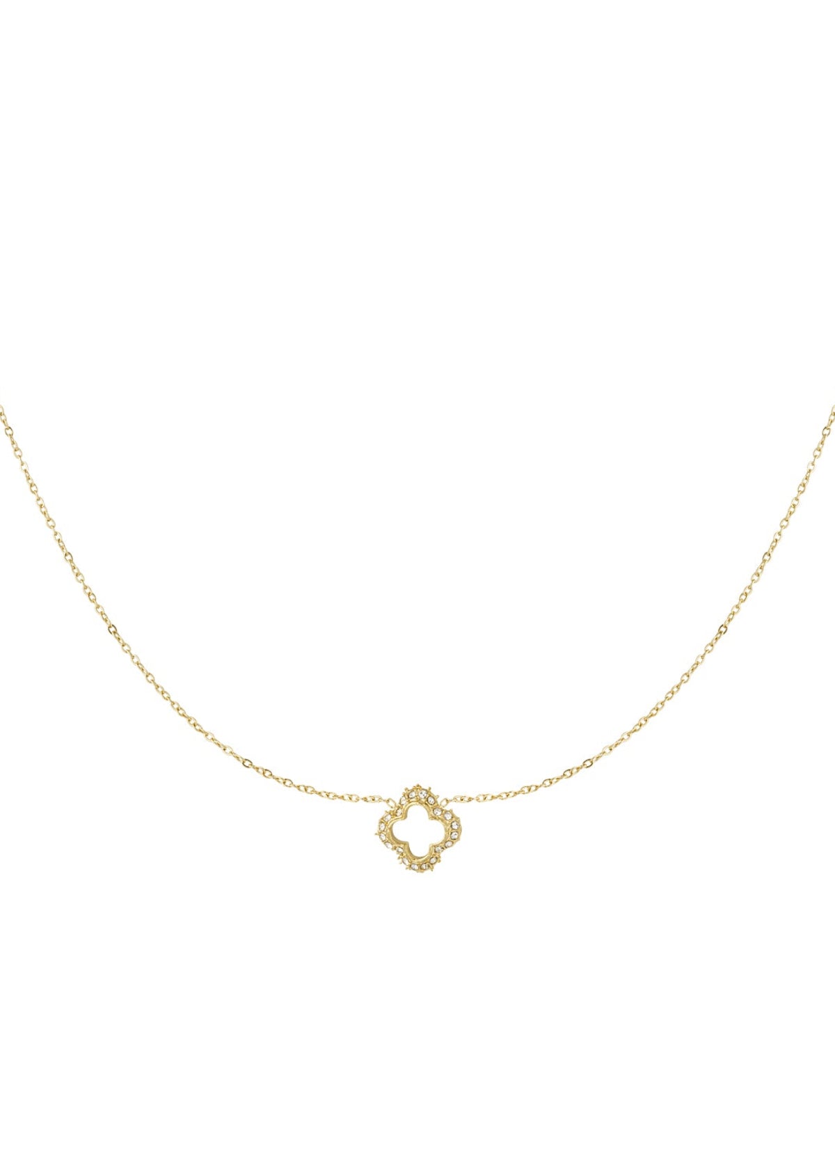 Ythesra Necklace Gold – Halskette aus 14 Karat vergoldetem Edelstahl
