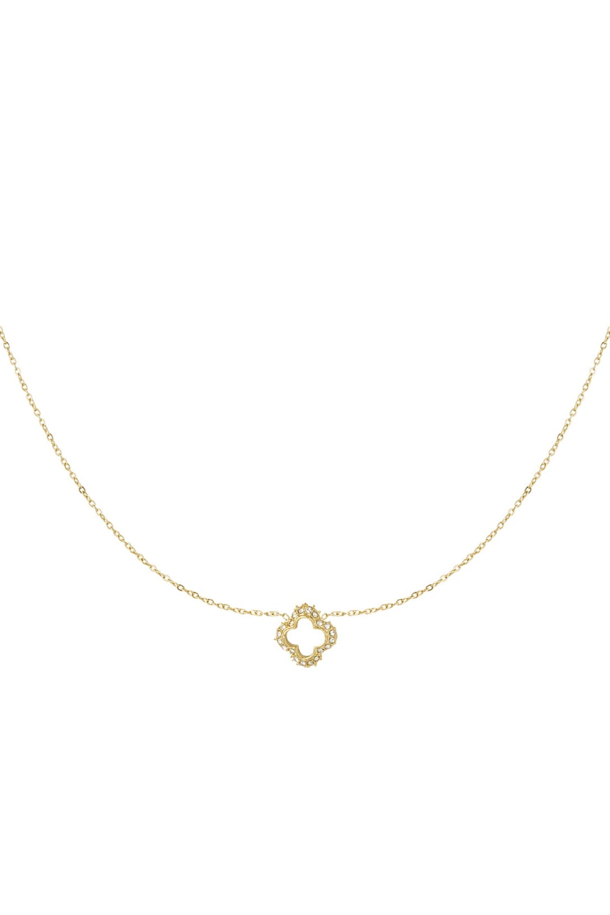 Ythesra Necklace Gold – Halskette aus 14 Karat vergoldetem Edelstahl