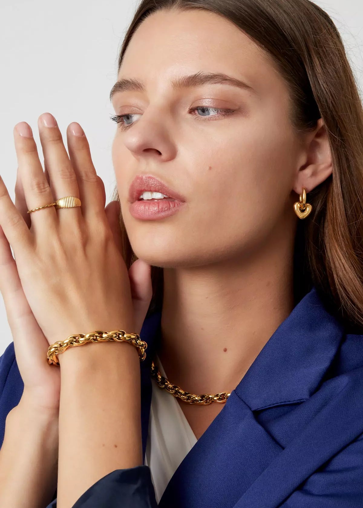  Statement Armkette in Gold