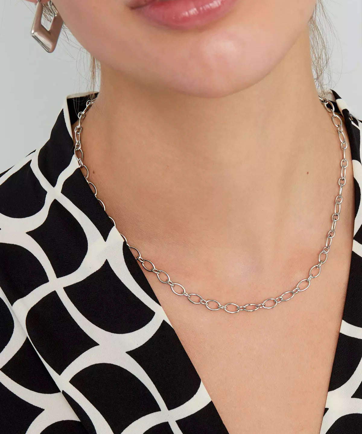 minimalistische Gliederkette in Gold