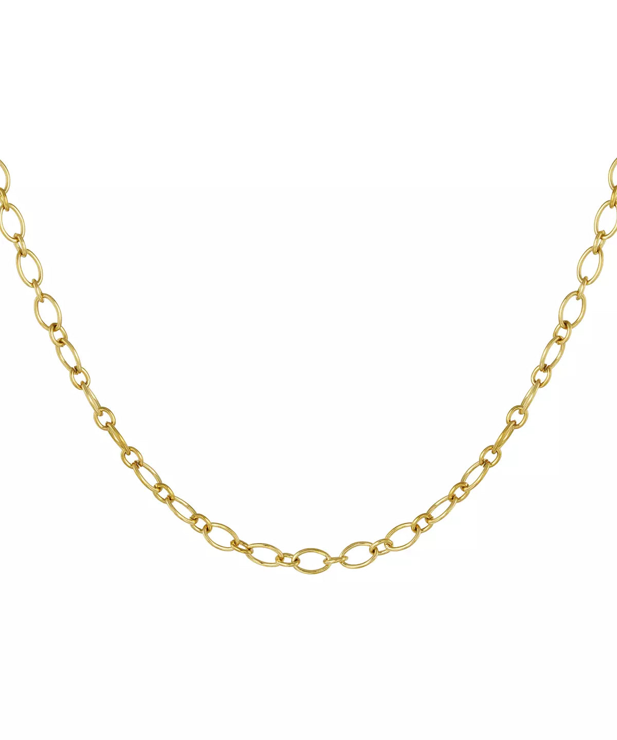 minimalistische Gliederkette in Gold