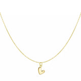 Mia Heart Necklace Gold