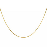 Goldene Halskette Damen im gedrehten Design, schlichte elegante Kette