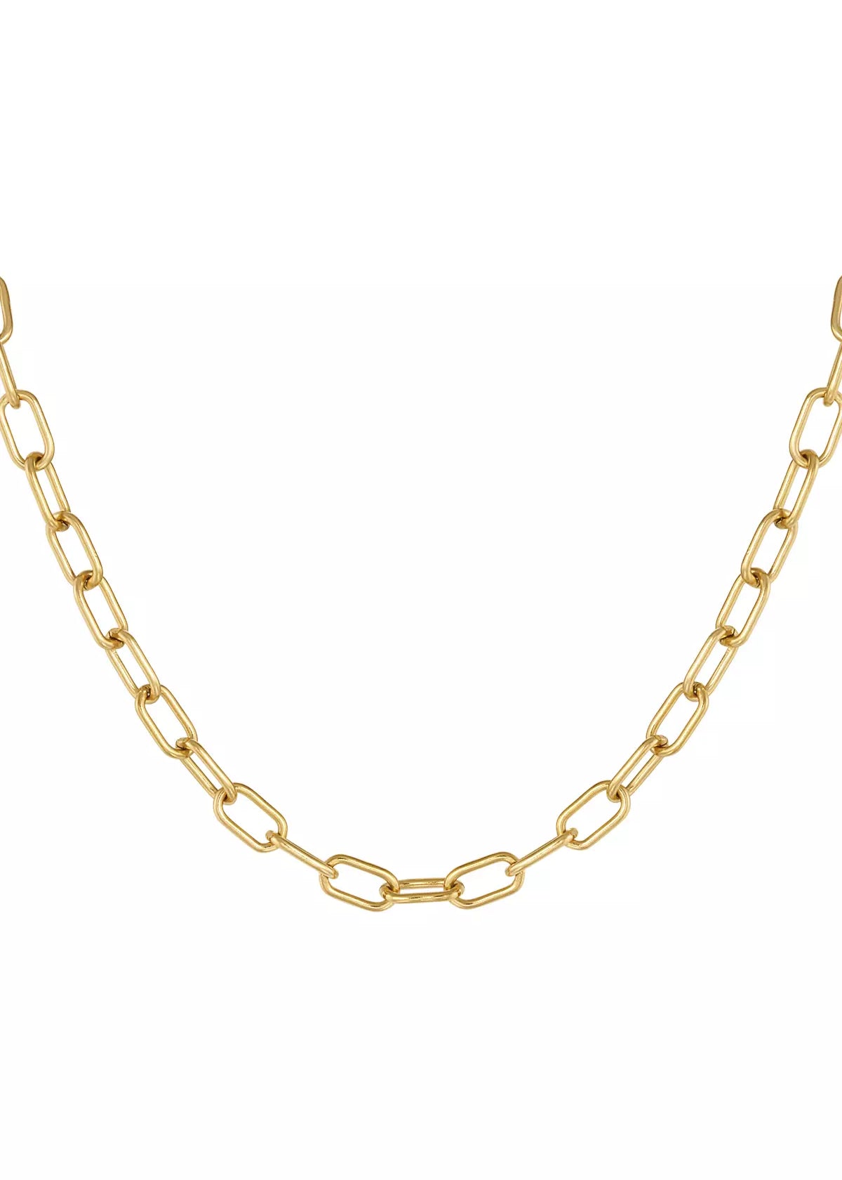 elegante Gliederkette in Silber