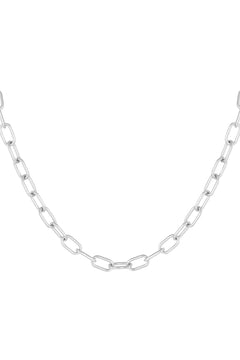 elegante Gliederkette in Silber