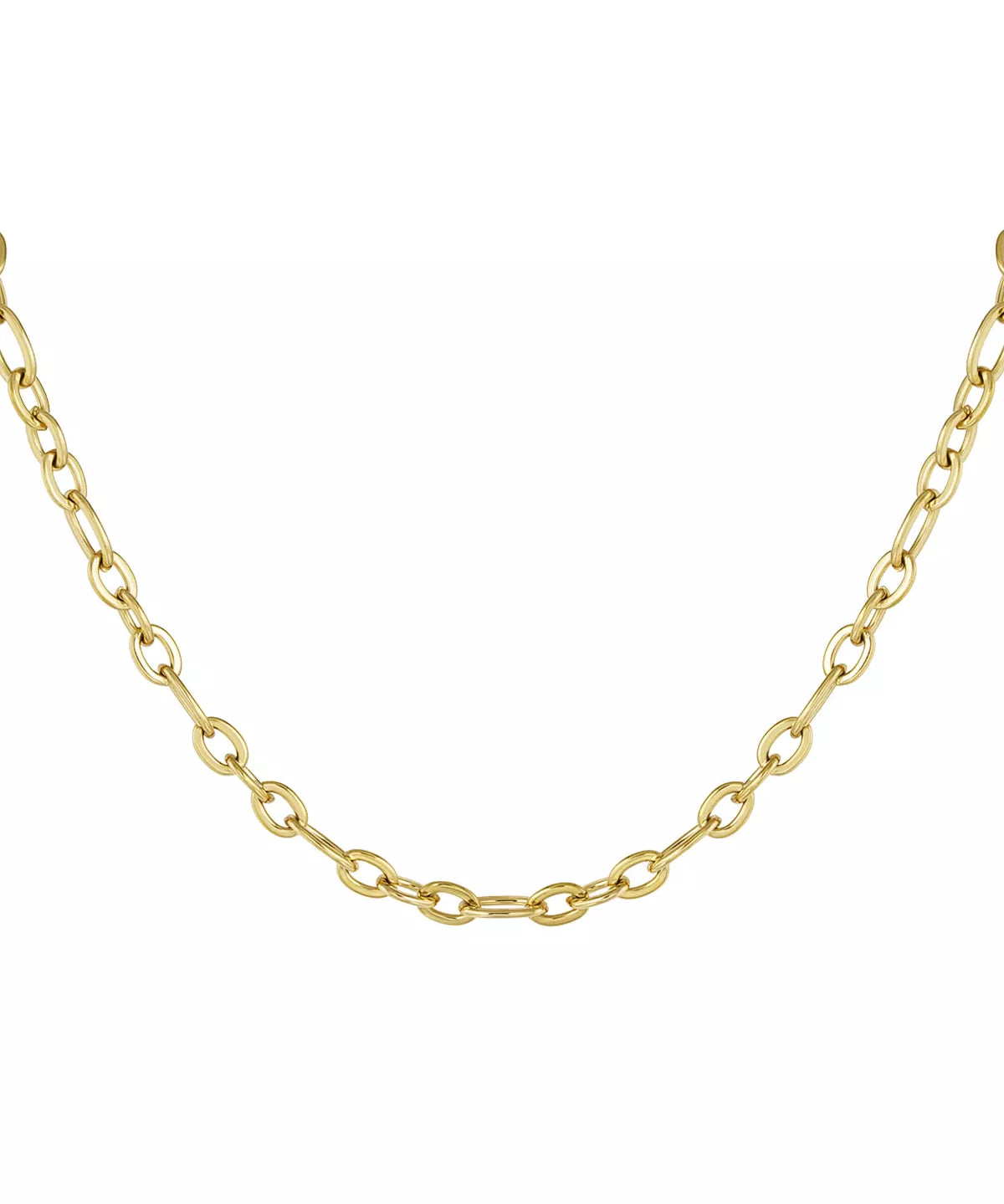 Goldkette-Edelstahl-Wasserfest