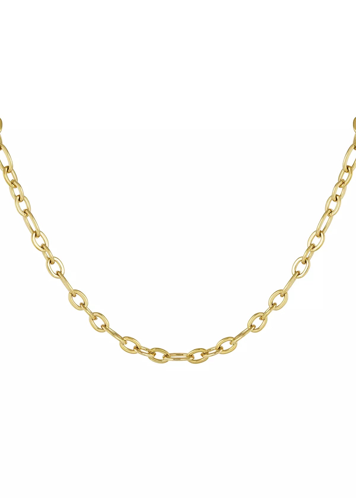 Goldkette-Edelstahl-Wasserfest