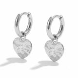Sapphire Hoops