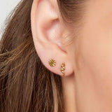 Serpent Studs Gold