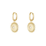 Solene Hoops Gold