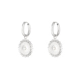 Solene Hoops Silber