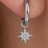 Stardust Hoops