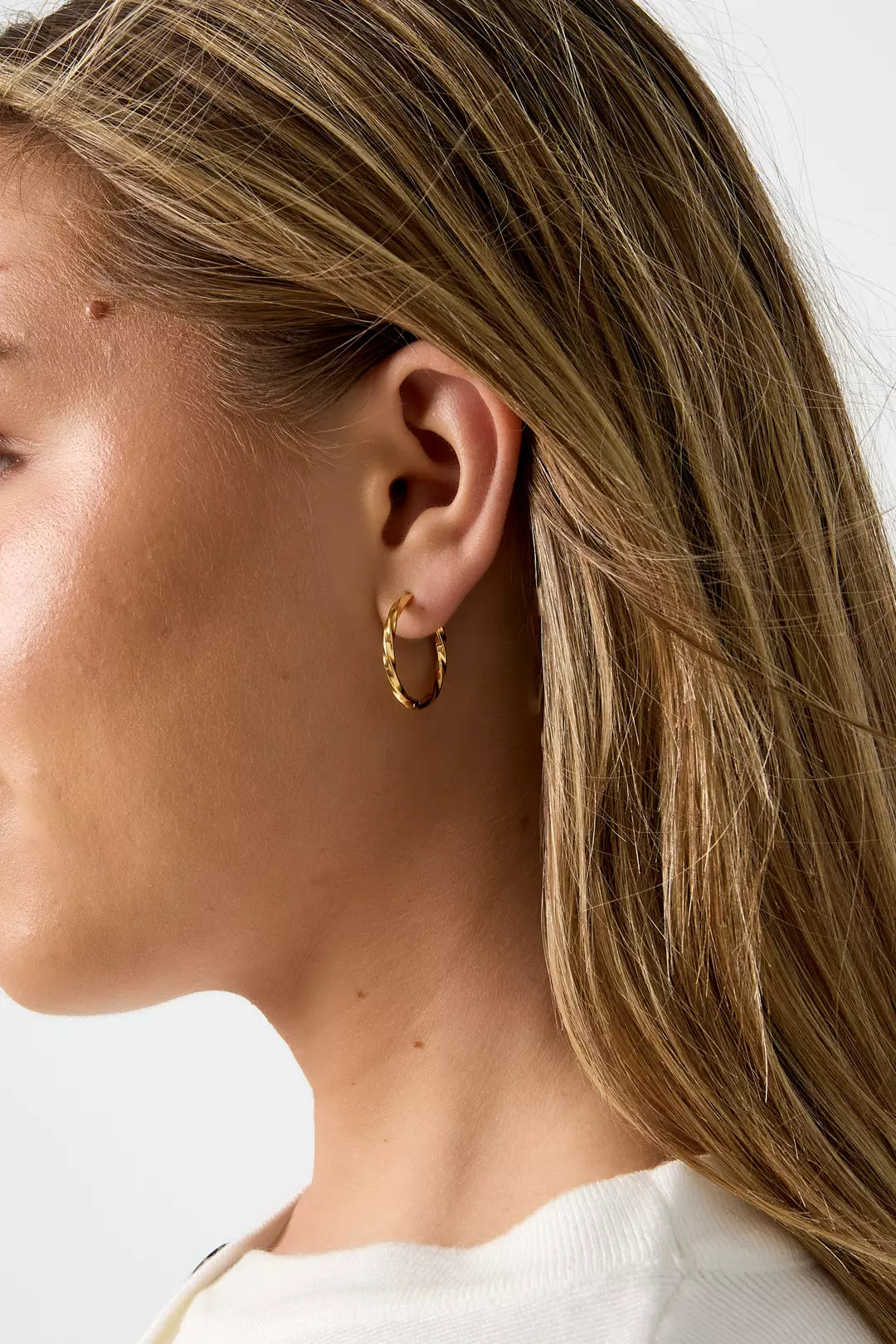 Twisted Hoops Large