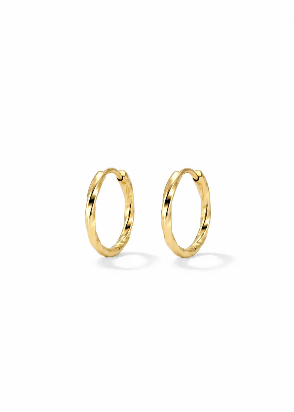 Twisted Hoops Medium