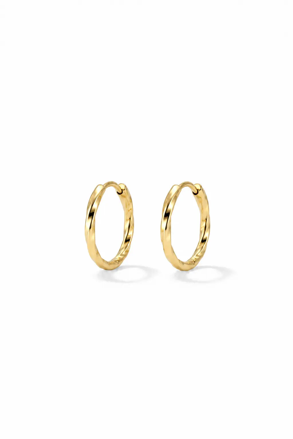 Twisted Hoops Medium