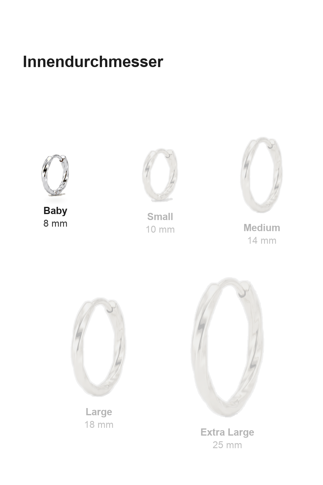 Twisted Hoops Baby