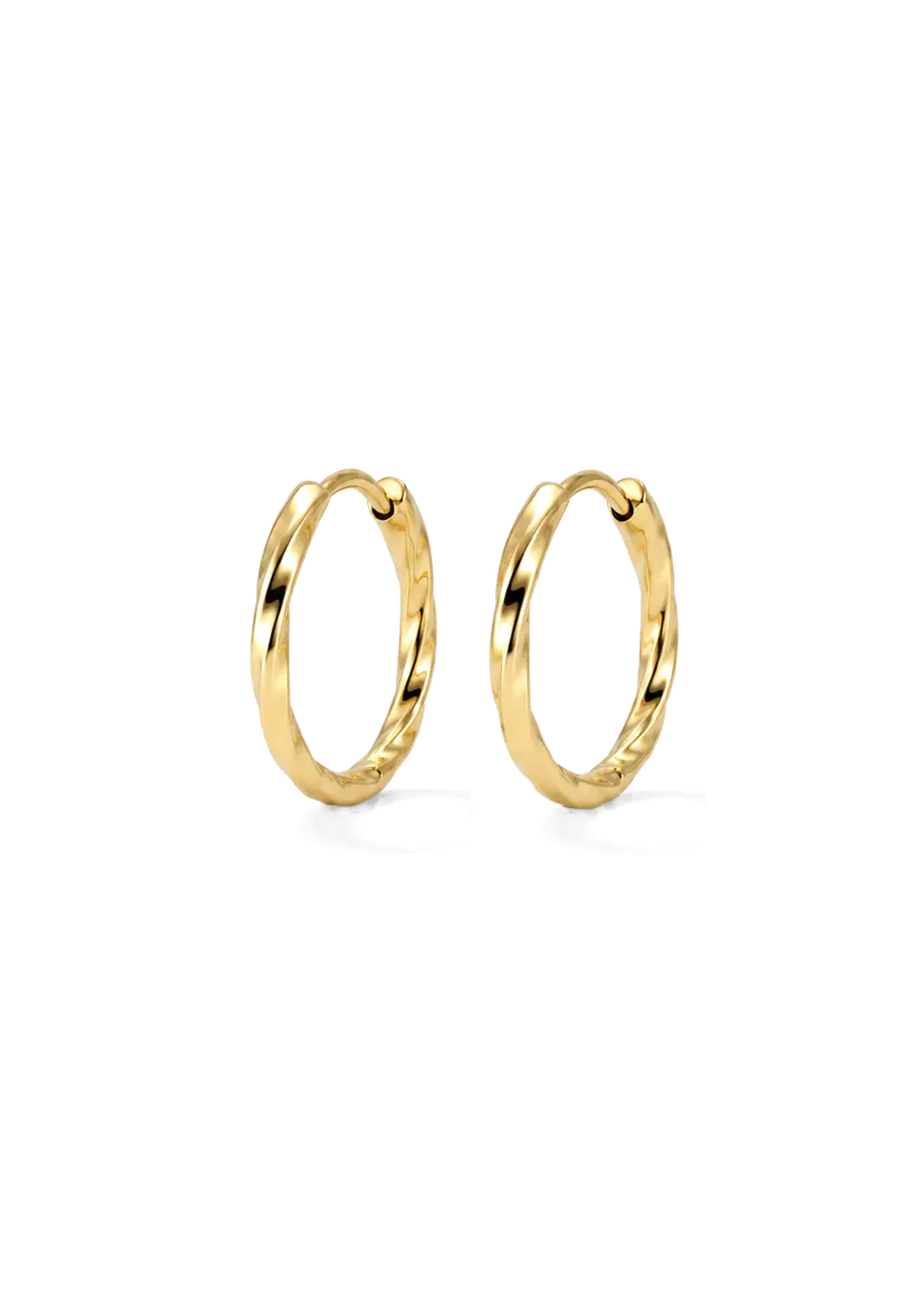 Twisted Hoops Large