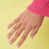 Daisy Charm Ring