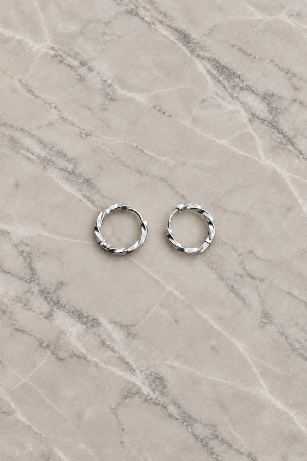 Twisted Hoops Small