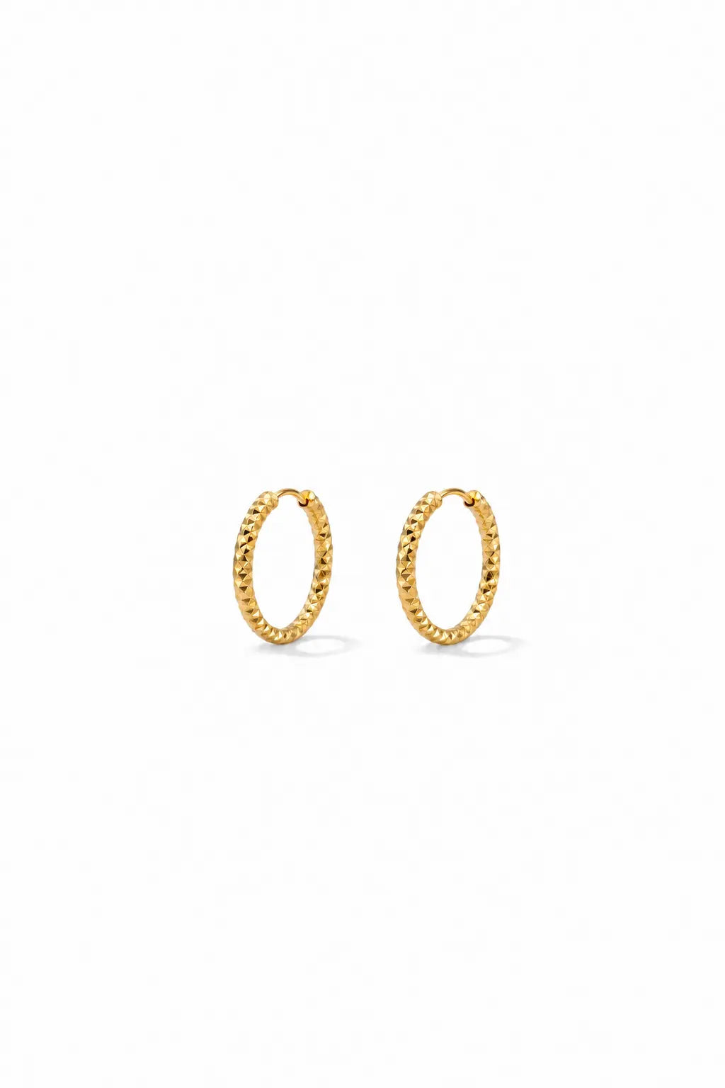 Facet Hoops Small