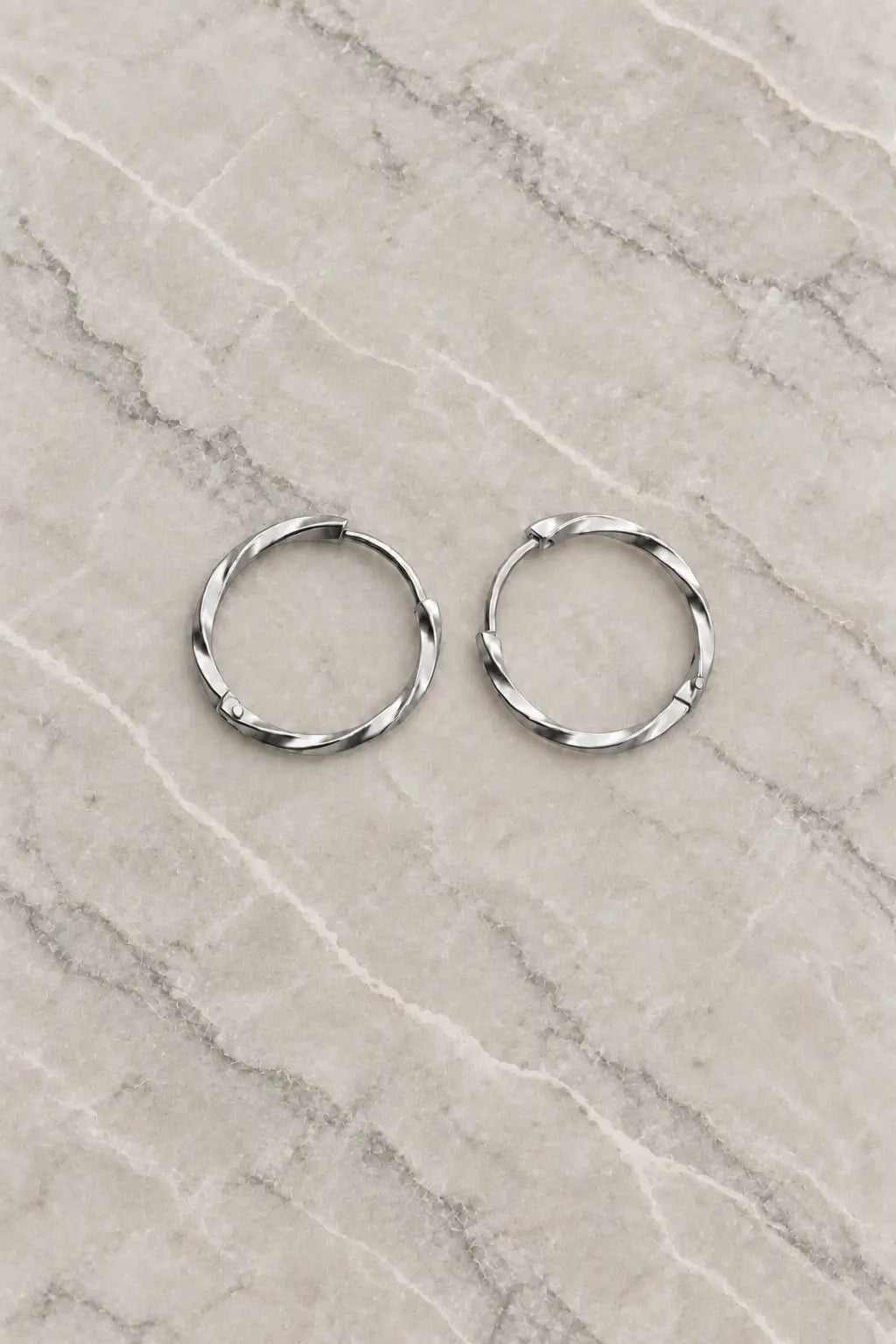 Twisted Hoops Large