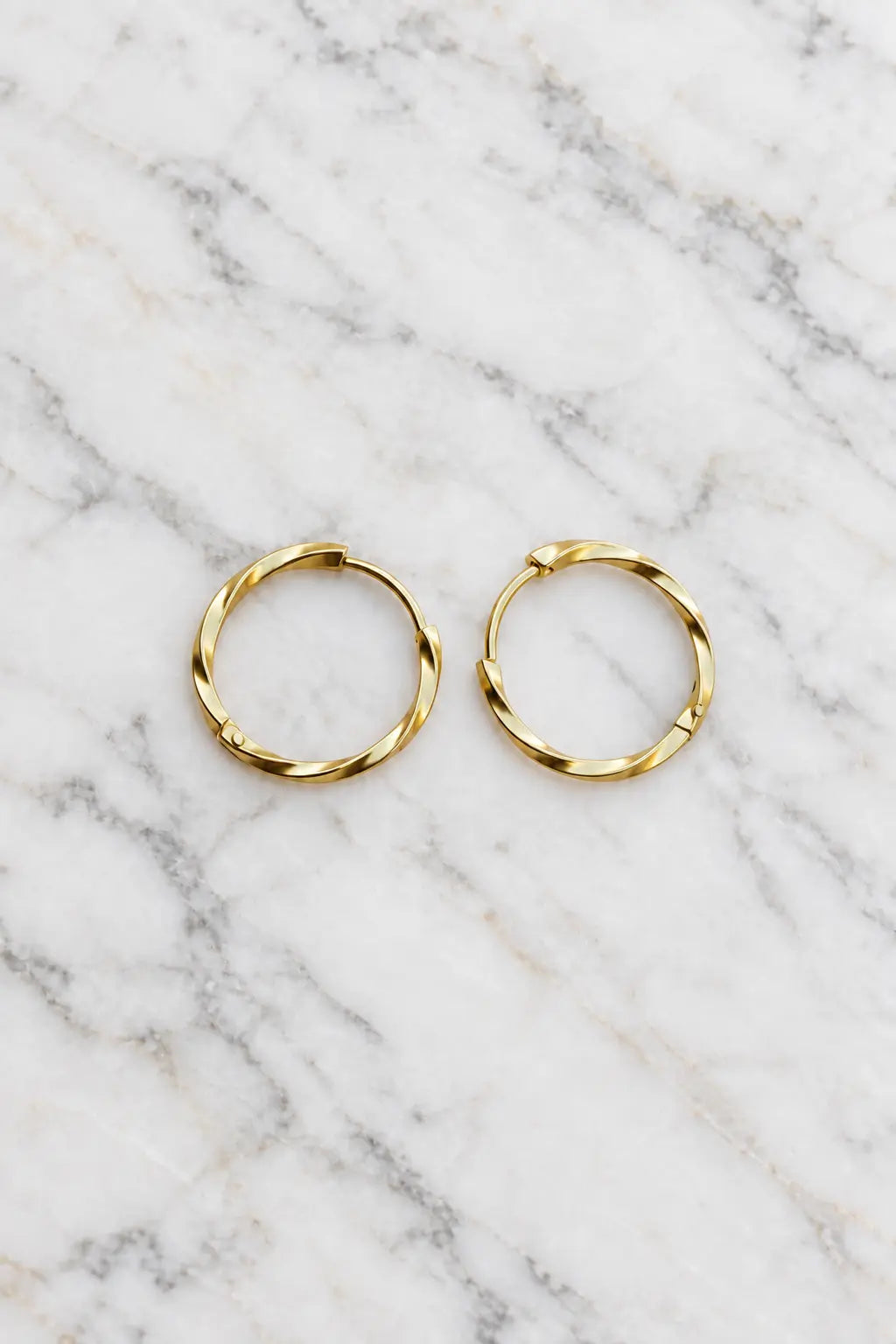 Twisted Hoops Large