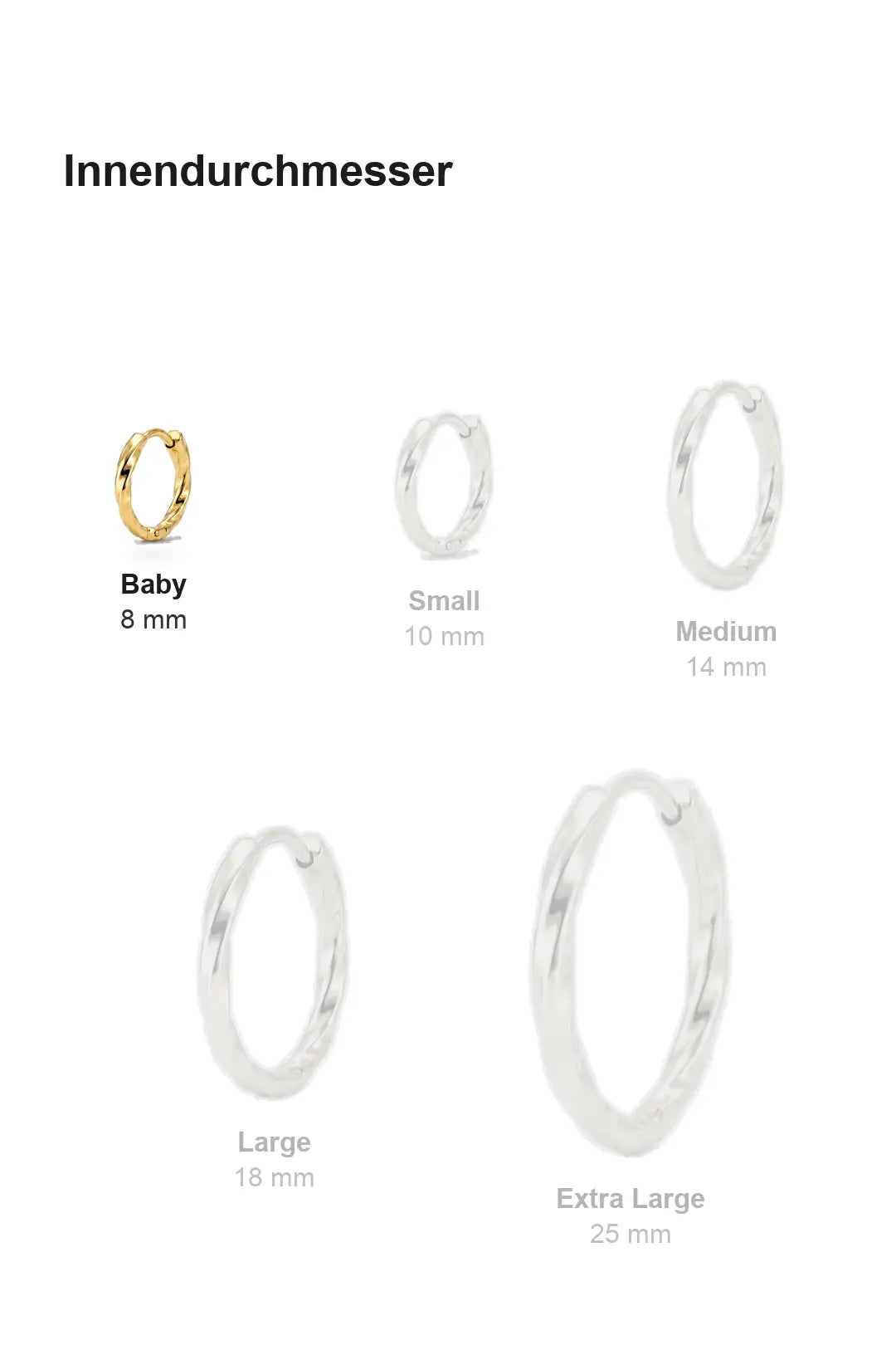 Twisted Hoops Baby