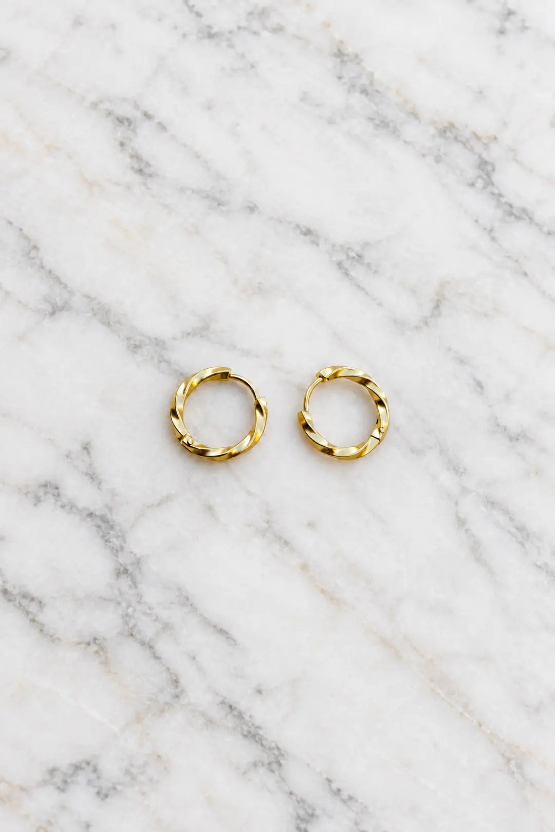 Twisted Hoops Small